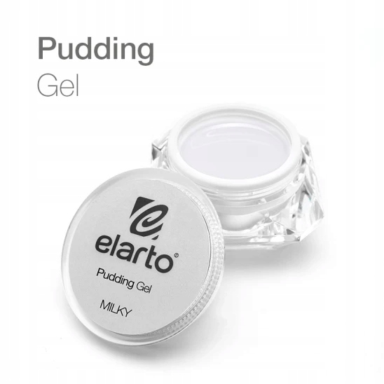 Żel budujący Elarto Pudding Gel Milky 50g