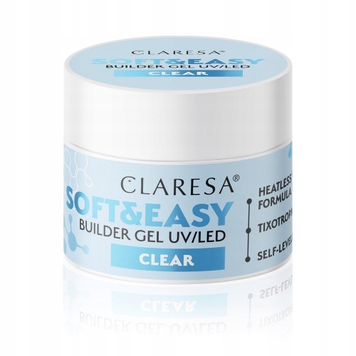 Żel budujący Claresa Soft&Easy Clear 90g