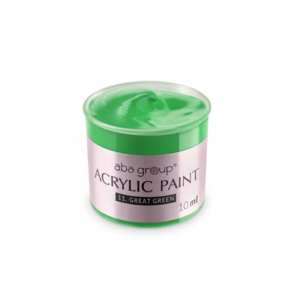 Farbka do zdobień Acrylic Paint Great Green
