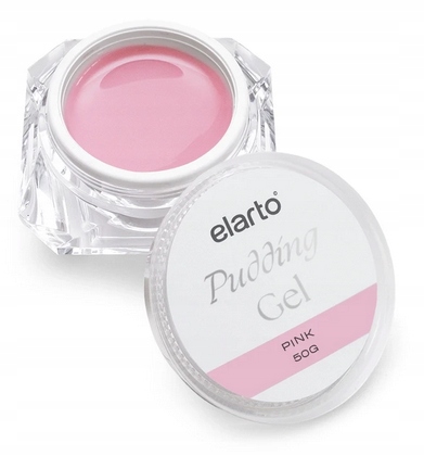 Żel budujący Elarto Pudding Gel Pink 50g
