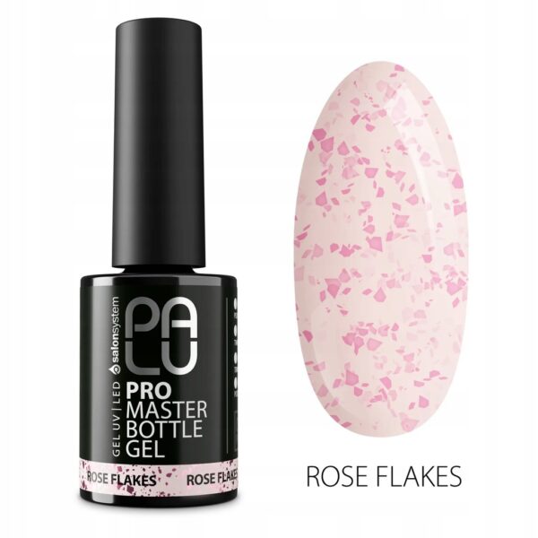 Żel w butelce Palu Pro Master Bottle Gel Rose Flakes 11g