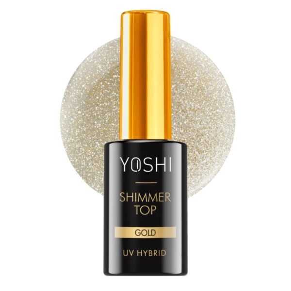 Top hybrydowy Yoshi Shimmer Gold Top 10ml