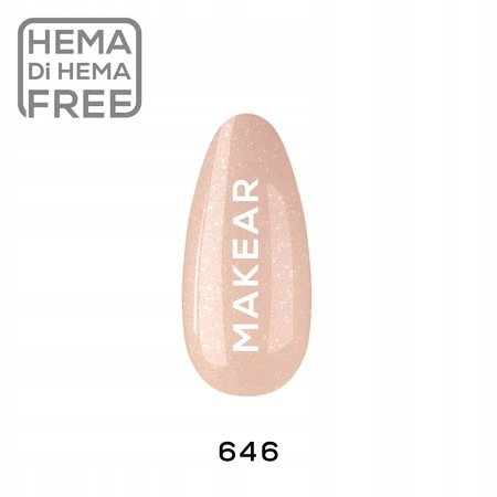 Lakier hybrydowy Makear 646 8ml