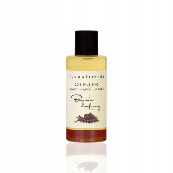 Olejek do ciała, masażu i kąpieli dwufazowy Soap & Friends Borowina 150ml