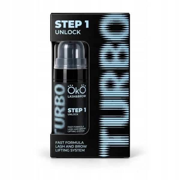 Preparat do laminacji brwi i rzęs OkO Turbo Step 1 Unlock 10ml
