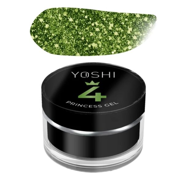 Żel do zdobień Yoshi Princess Gel UV LED No4 Green 5g