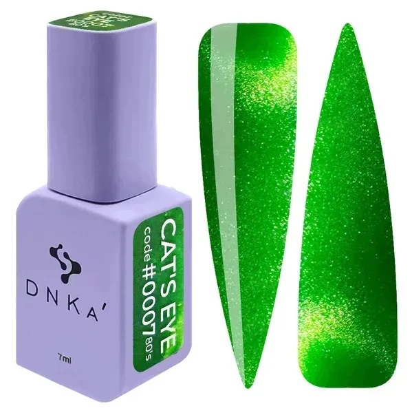 Lakier hybrydowy DNKa' Color Code #0007 Cat's Eye 80's 7ml