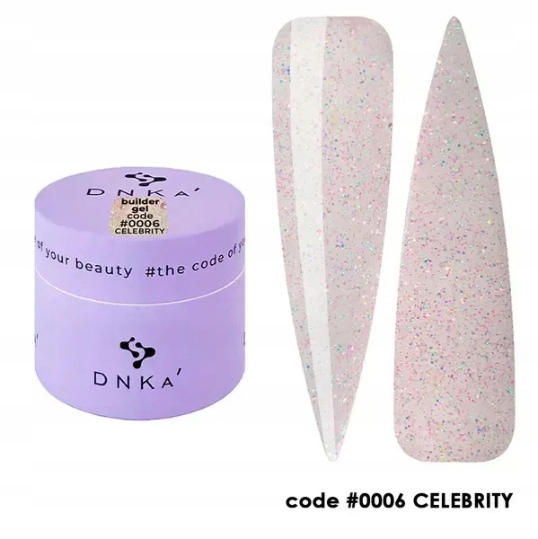 Żel budujący DNKa' Builder Gel #0006 Celebrity 15ml