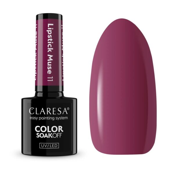 Lakier hybrydowy Claresa Lipstick Muse 11