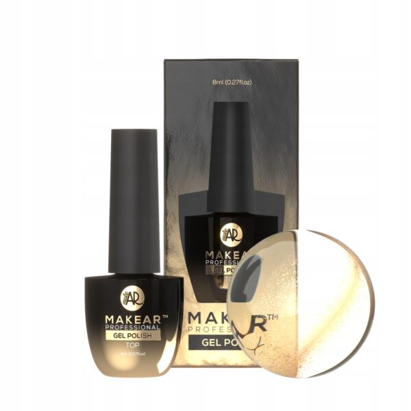 Top Makear Top No Wipe Cat Eye Gold 8ml