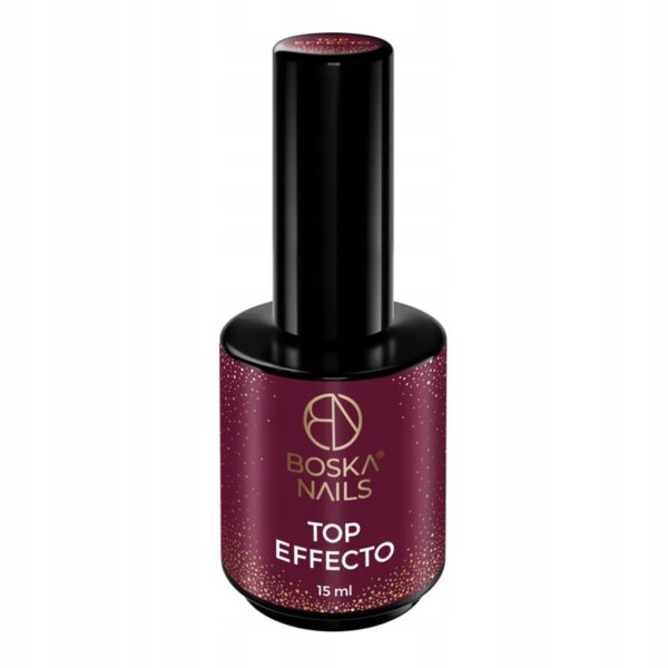 Top hybrydowy Boska Nails Top Effecto 15ml
