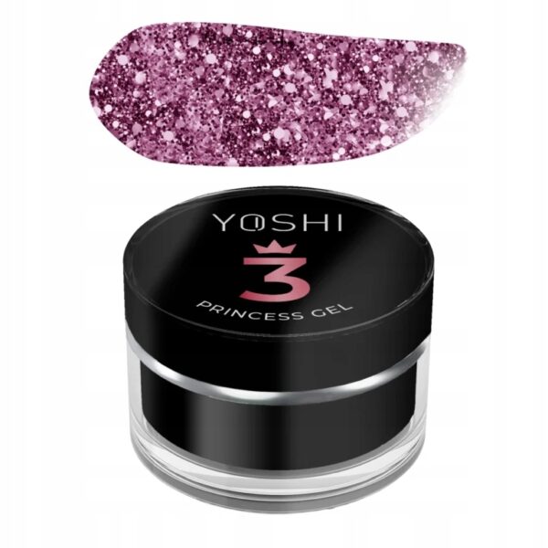 Żel do zdobień Yoshi Princess Gel UV LED No3 Pink 5g