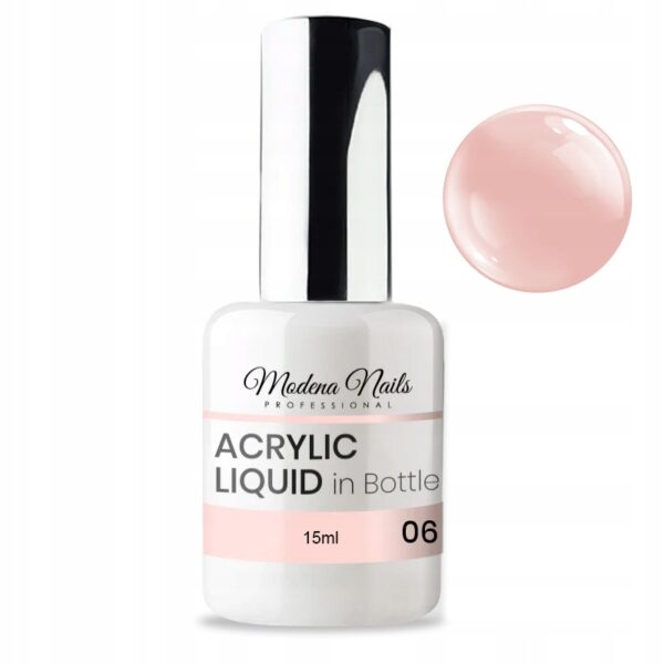 Płynny akrylożel w butelce Modena Nails Acrylic Liquid in Bottle 06 15ml