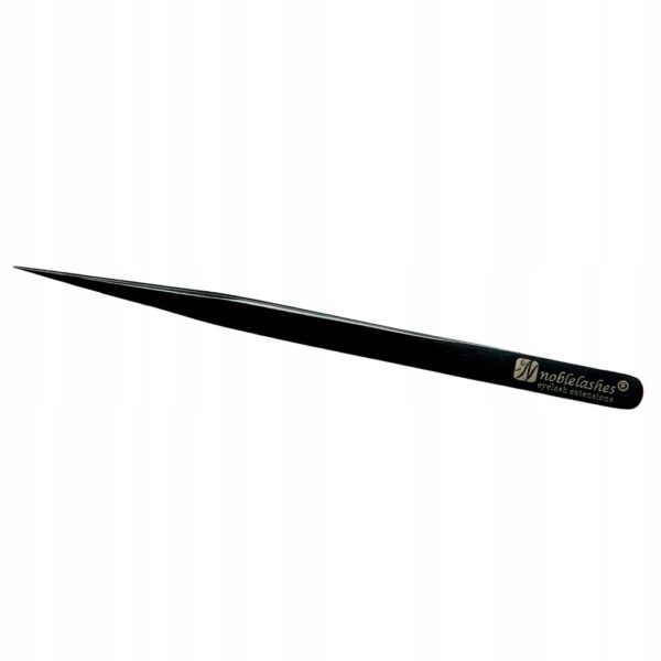Pęseta do rzęs Noble Lashes Plasma Black Straight