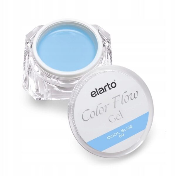 Żel budujący Elarto Color Flow Gel Cool Blue 5g