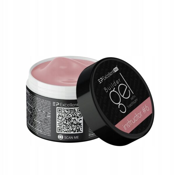 Żel budujący Excellent Pro Builder Gel Thixotropy Instructor #6 50g