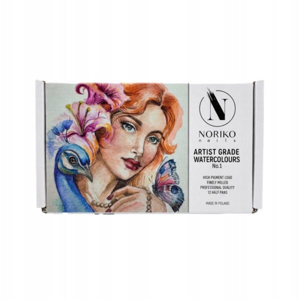 Paletka akwareli Noriko Nails Artist Grade Watercolor No. 1