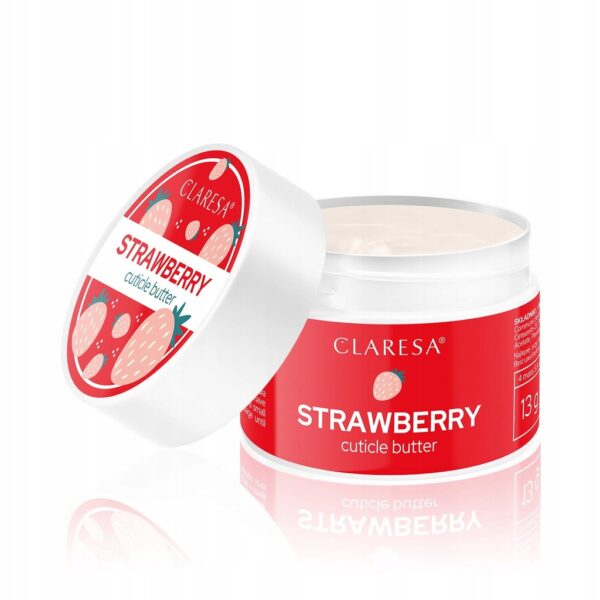 Masełko do skórek Claresa Strawberry Butter 13g
