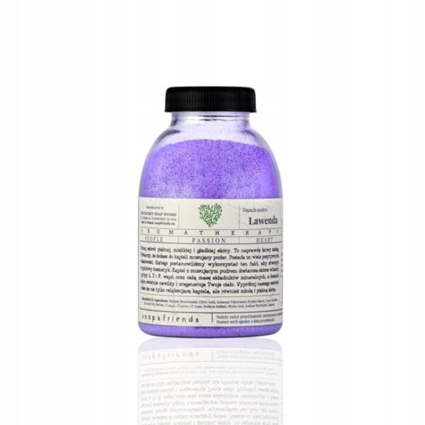 Puder do kąpieli Soap & Friends Lawenda 200g