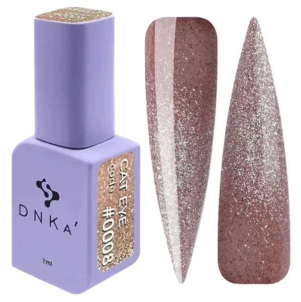 Lakier hybrydowy DNKa' Color Code #0008 Cat's Eye 80's 7ml