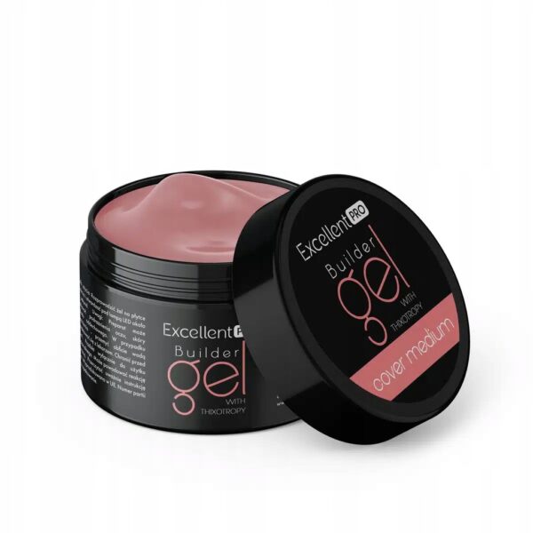 Żel budujący Excellent Pro Builder Gel Thixotropy Cover Medium 50g