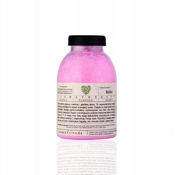 Puder do kąpieli Soap & Friends Róża 200g