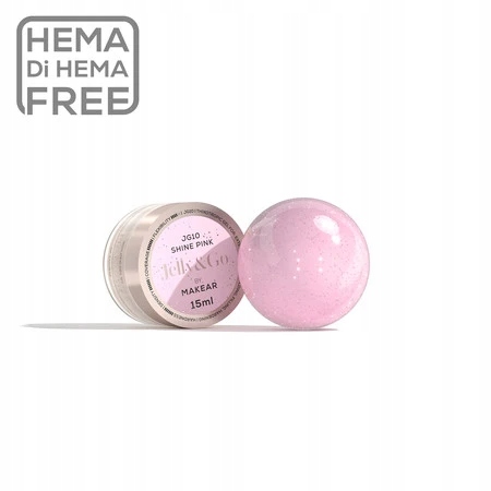 Żel budujący Makear Jelly&Go Light Pink JG10 15ml