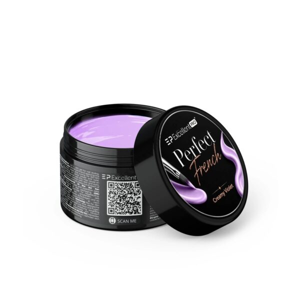 Żel do zdobień Excellent Pro Perfect French Creamy Violet 4g