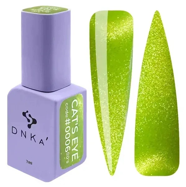 Lakier hybrydowy DNKa' Color Code #0006 Cat's Eye 80's 7ml
