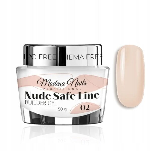 Żel budujący Modena Nails Nude Safe Line Builder Gel 02 50g