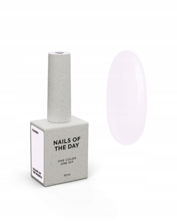 Lakier hybrydowy Nails Of The Day April 2026 Cloudy 10ml