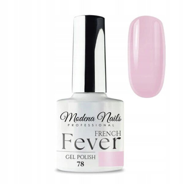 Lakier hybrydowy Modena Nails Fever French 78 7,3ml