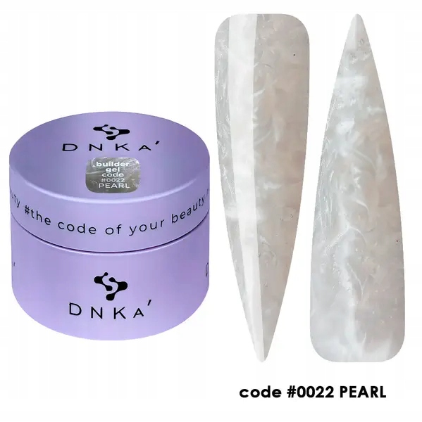 Żel budujący DNKa' Builder Gel #0022 Pearl 30ml