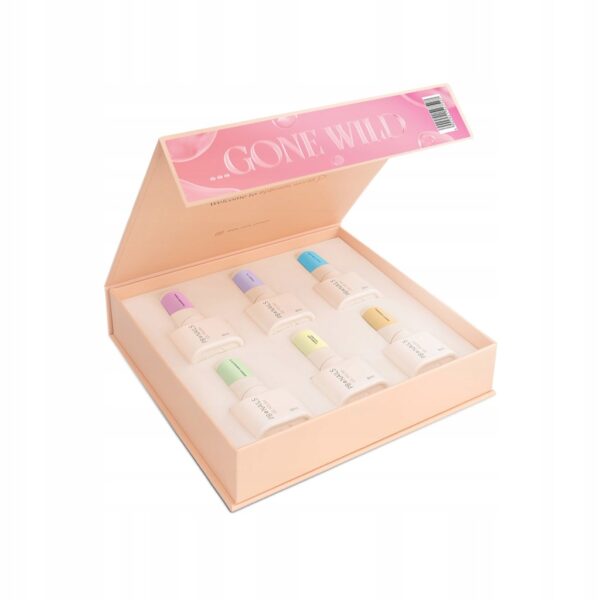 Zestaw lakierów hybrydowych PB Nails Gone Wild 8ml