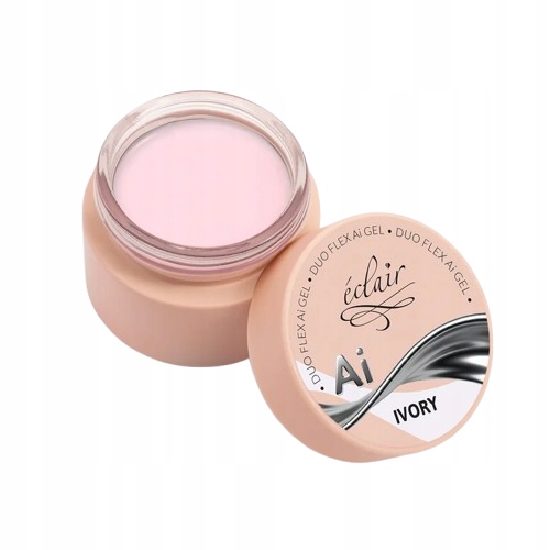 Żel budujący Eclair Duo Flex AI Gel Ivory 15g