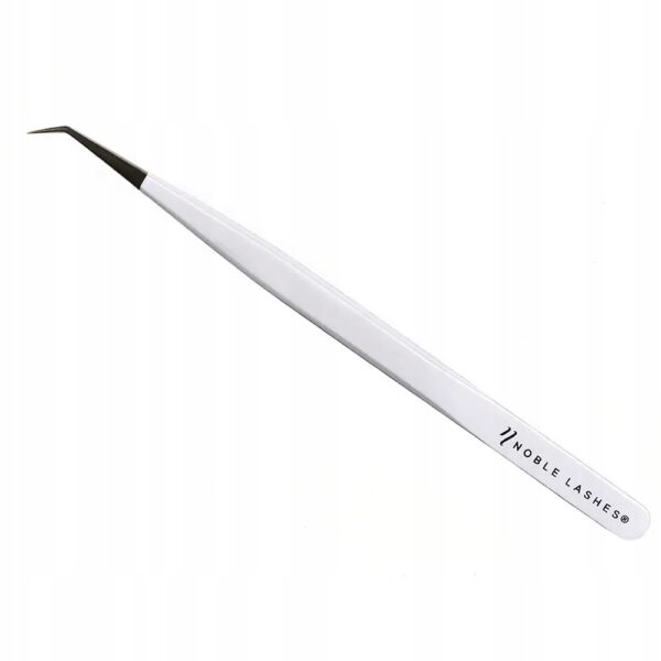 Pęseta do rzęs Noble Lashes White Fit