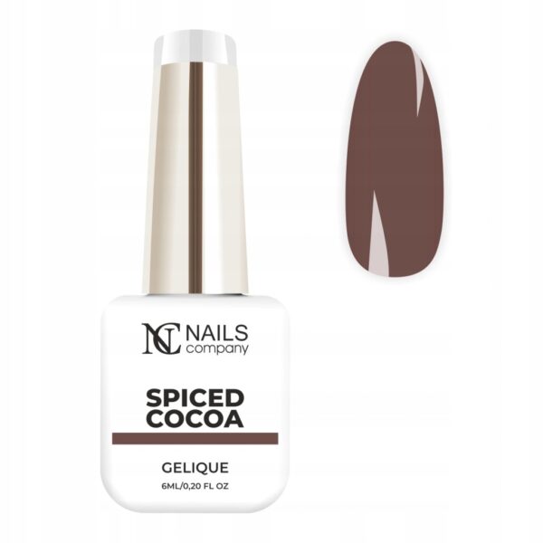 Lakier hybrydowy NC Nails Spiced Cocao 6ml