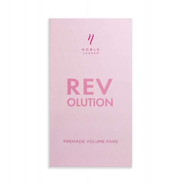 Kępki do przedłużania rzęs Noble Lashes Revolution 1200szt 8D 0,05C MIX