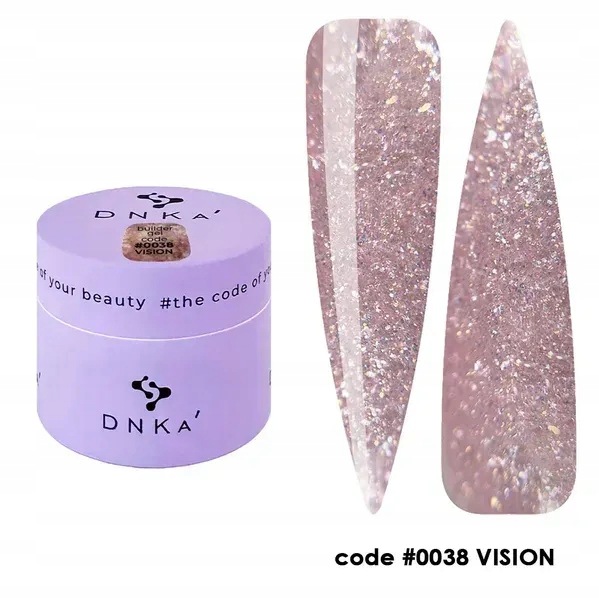 Żel budujący DNKa' Builder Gel #0038 Vision 15ml