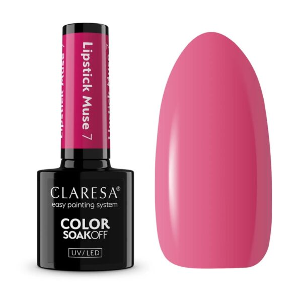 Lakier hybrydowy Claresa Lipstick Muse 7