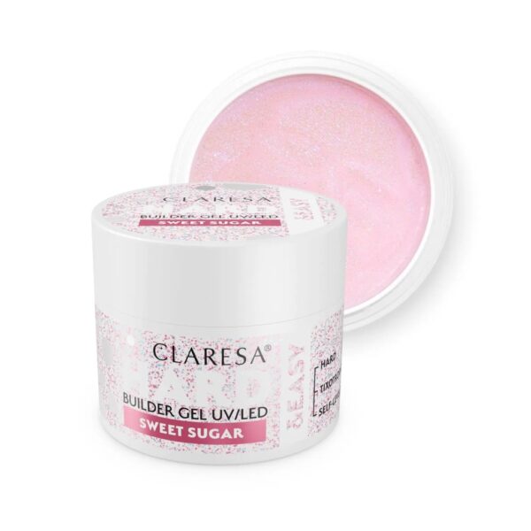 Żel budujący Claresa Hard&Easy Builder Gel Sweet Sugar 45g