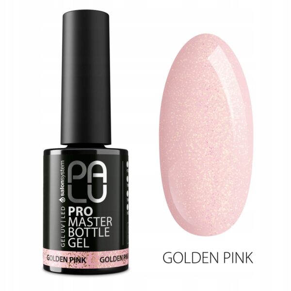 Żel w butelce Palu Pro Master Bottle Gel Golden Pink 11g