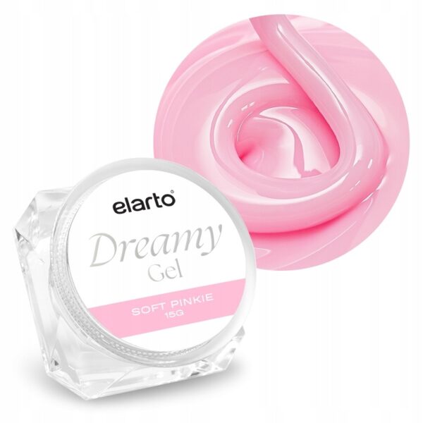 Żel budujący Elarto Dreamy Gel Soft Pinkie 15g