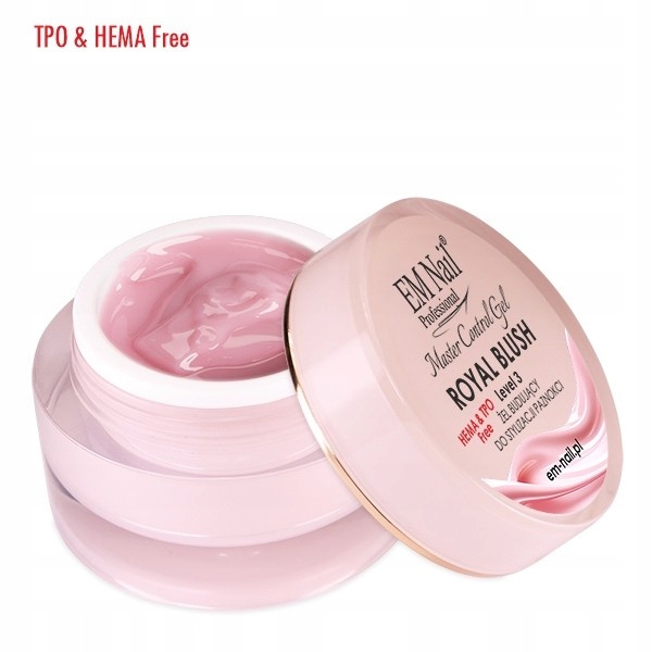 Żel budujący EM Nail Master Control Gel Level 3 Royal Blush 5ml