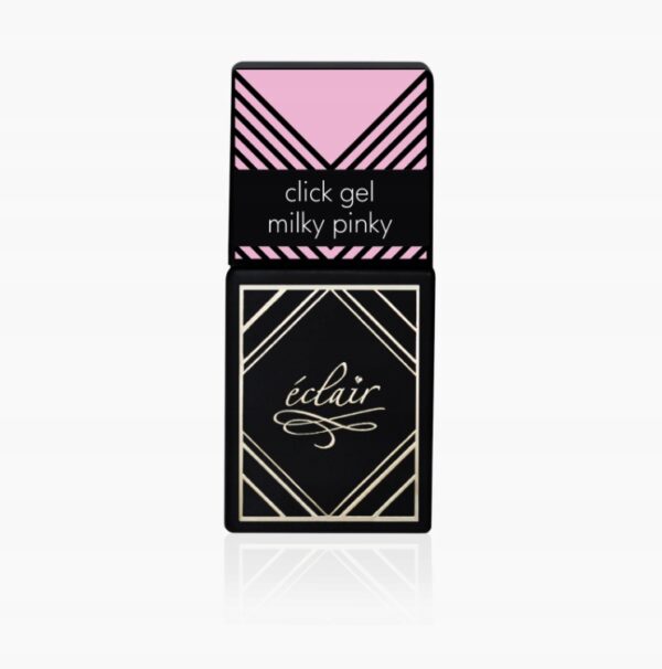 Żel w butelce Eclair Click Gel Milky Pinky 14ml