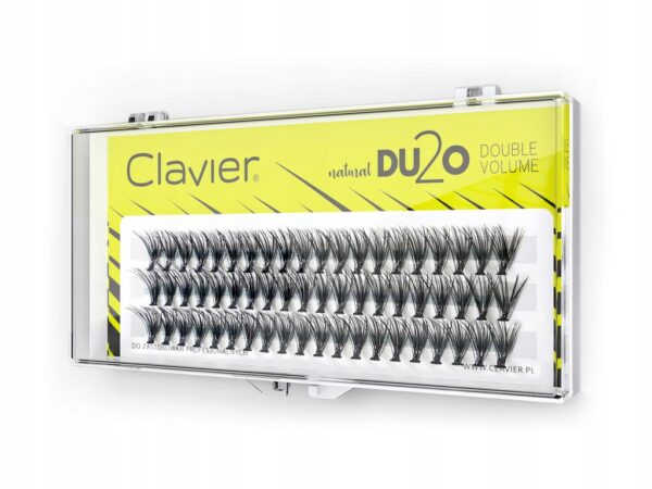 Kępki rzęs Clavier DU2O Double Volume 10mm