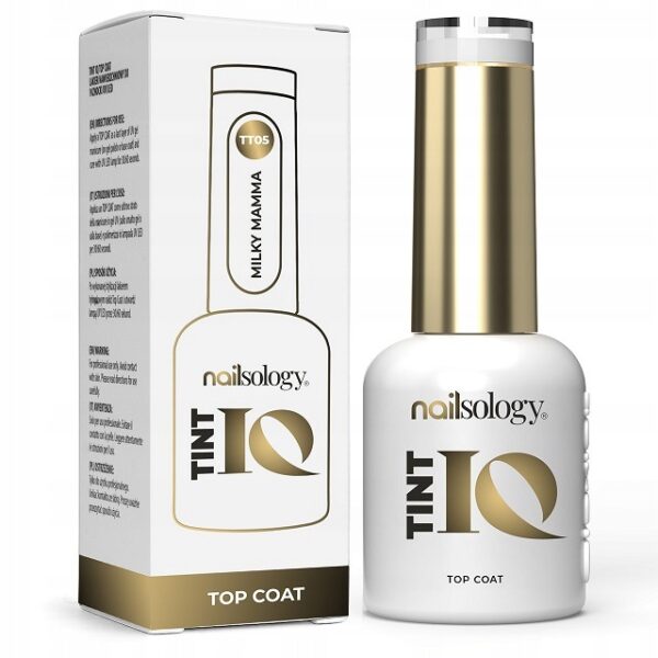 Top hybrydowy do paznokci Clavier Nailsology TintIQ Milky Mamma TT05 8ml