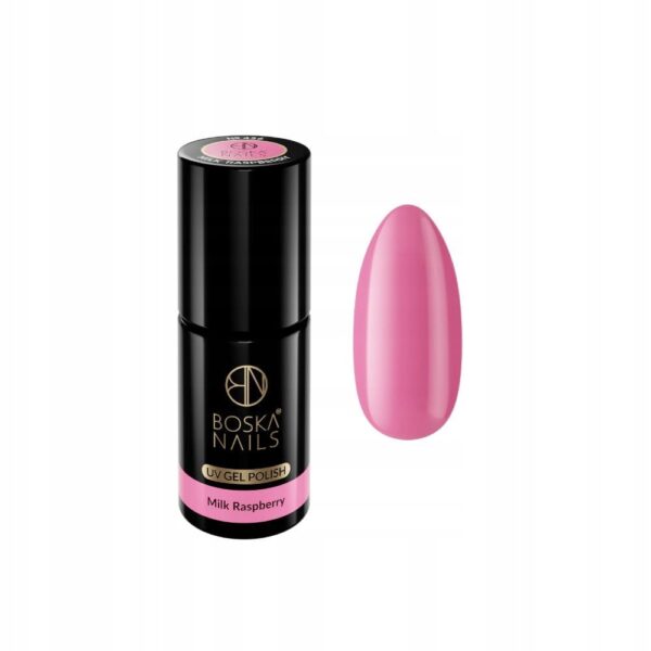 Lakier hybrydowy Boska Nails Milk Raspberry
