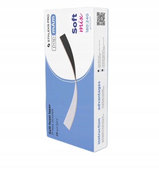 Nakładki dwustronne Staleks Mix 180/240 DFCEMix-20-180/240 25szt.