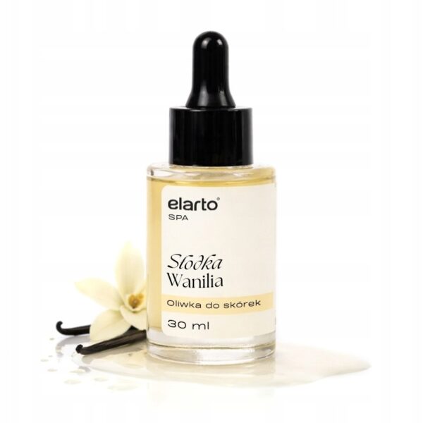 Oliwka do skórek Elarto SPA Słodka Wanilia 30ml